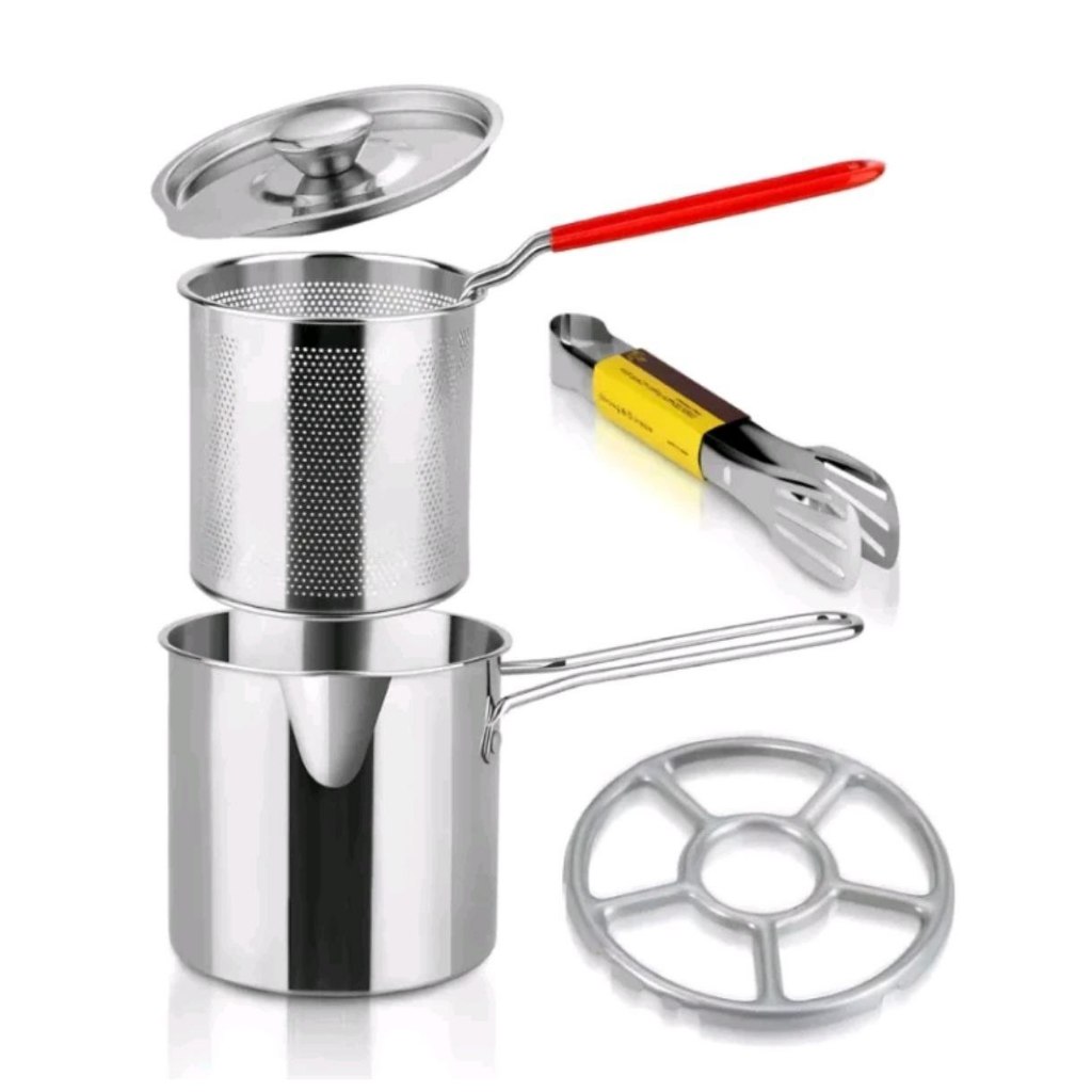 Deep Fryer Multifungsi / Panci Deep Fryer / Deep Fryer Penggorengan