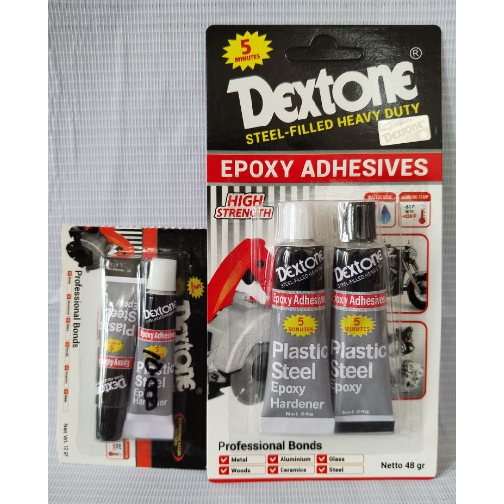 

Dextone Steel-Filled Heavy Duty Epoxy Adhesives adalah lem epoksi dua bagian yang dirancang untuk ikatan profesional yang kuat dan tahan lama.