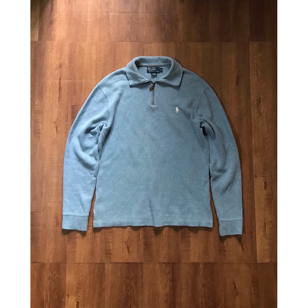 Polo Ralph Lauren Halfzip Denim Blue Colour