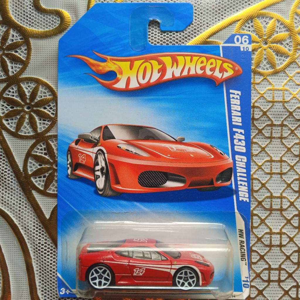Hotwheels Ferrari F430 Challenge Merah Red