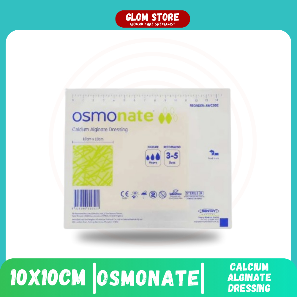 Osmonate Calcium Alginate Dressing 10x10