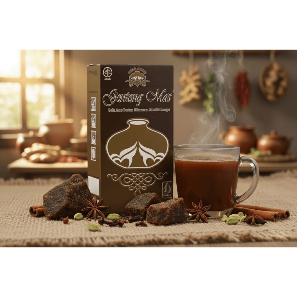 

Gentong Mas Kopi Herbal Bubuk 200gr – Minuman Sehat Lambung & Stamina