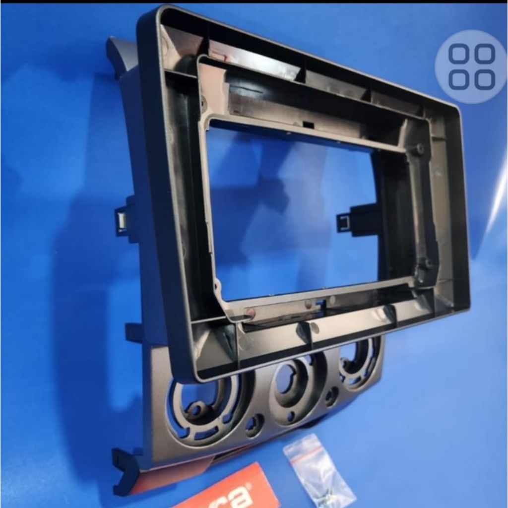 frame head unit android 10 inch mobil ford everest