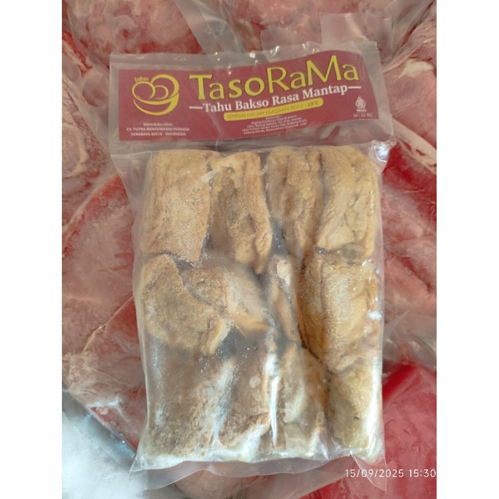 

Tahu Bakso Daging sapi RAMA isi 12