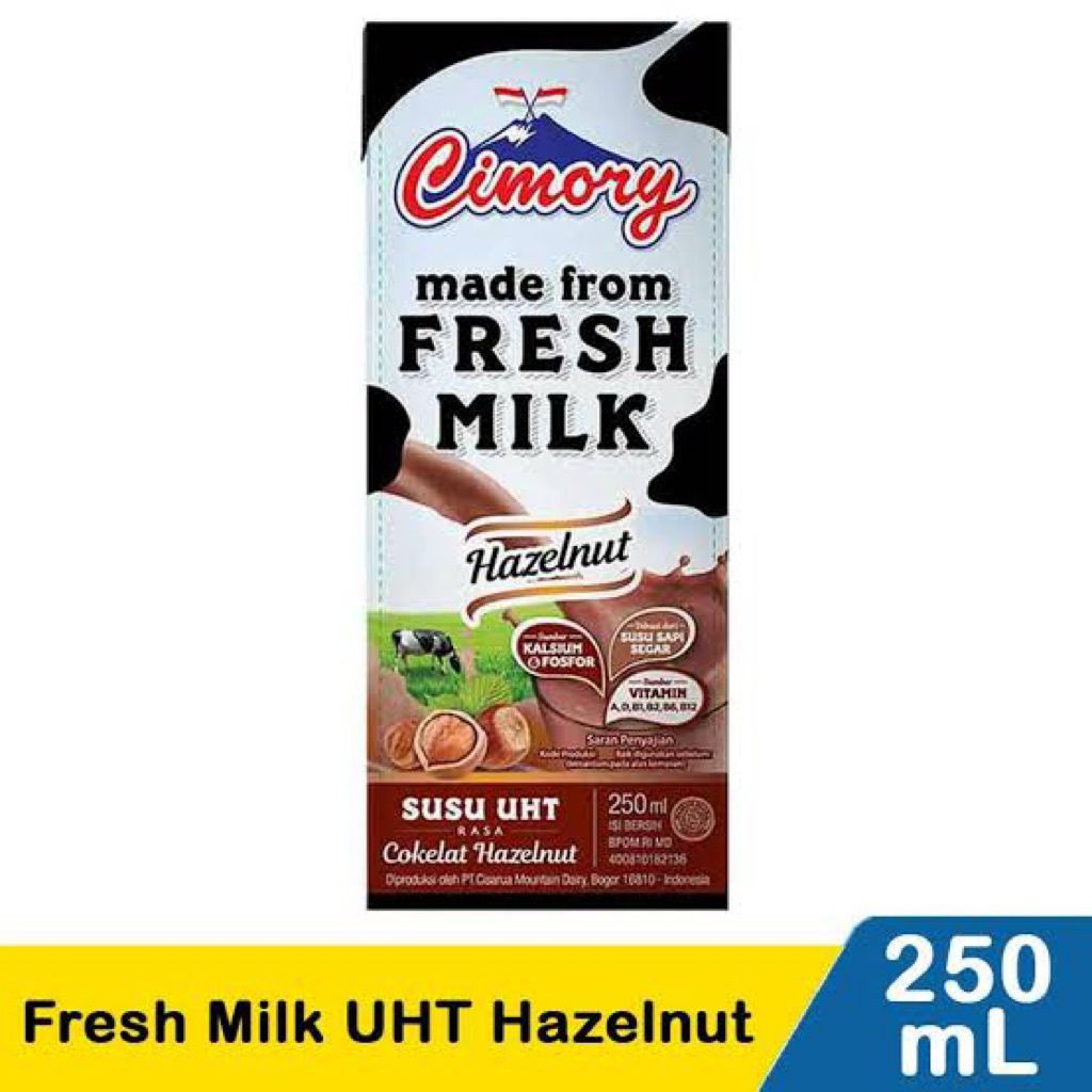 

Cimory UHT 250ml rasa Hazelnut [ECERAN]