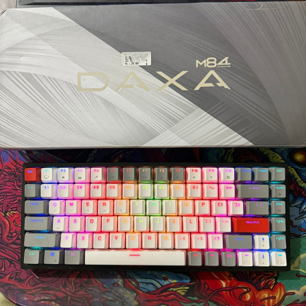 REXUS DAXA M84 ULTIMATE WIRELESS GAMING KEYBOARD