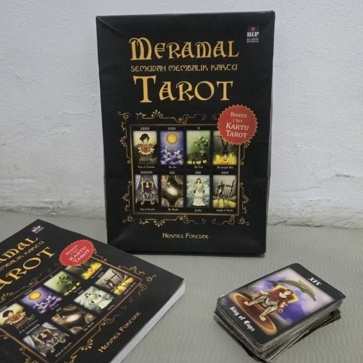 Meramal Semudah Membalik Kartu Tarot - Lengkap Buku dan Kartu
