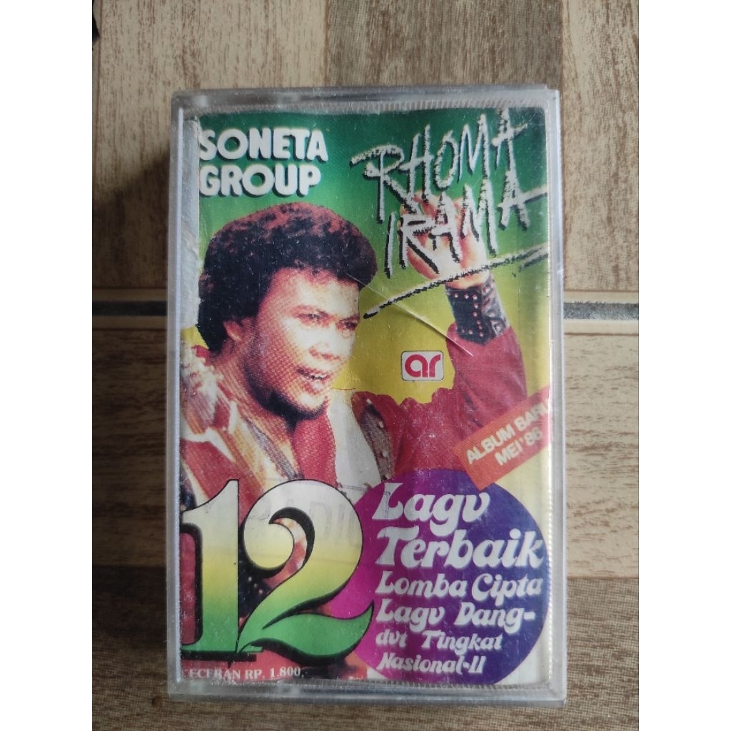 kaset pita soneta gtoup RHOMA IRAMA "12 lagu terbaik"