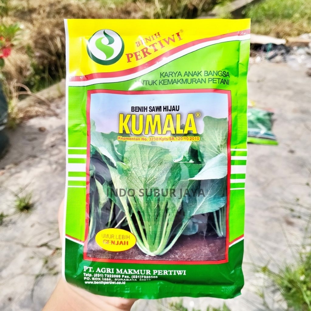 KUMALA 100 Gram Benih Sawi Manis Bakso/ Mie Ayam Cap Benih Pertiwi