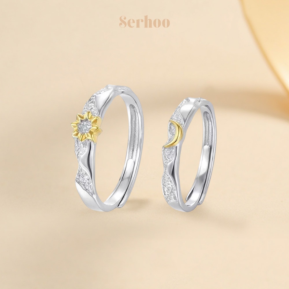 Serhoo Jewelry Cincin Nikah / CincinCouple / Cincin Hadiah / Cincin Pernikahan Fashion / Cincin Coup