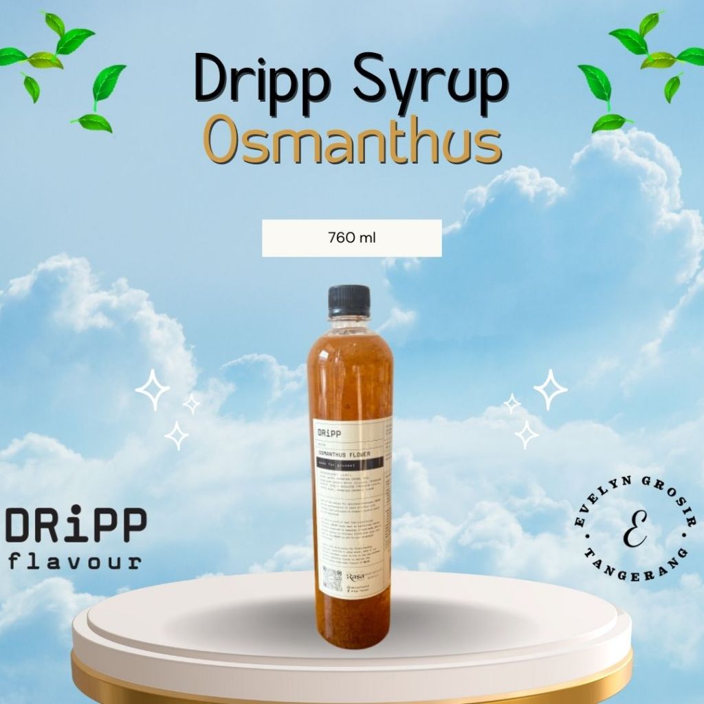 Dripp Osmanthus Flower Pulp (Sirup Rasa Bubur Bunga Osmanthus)