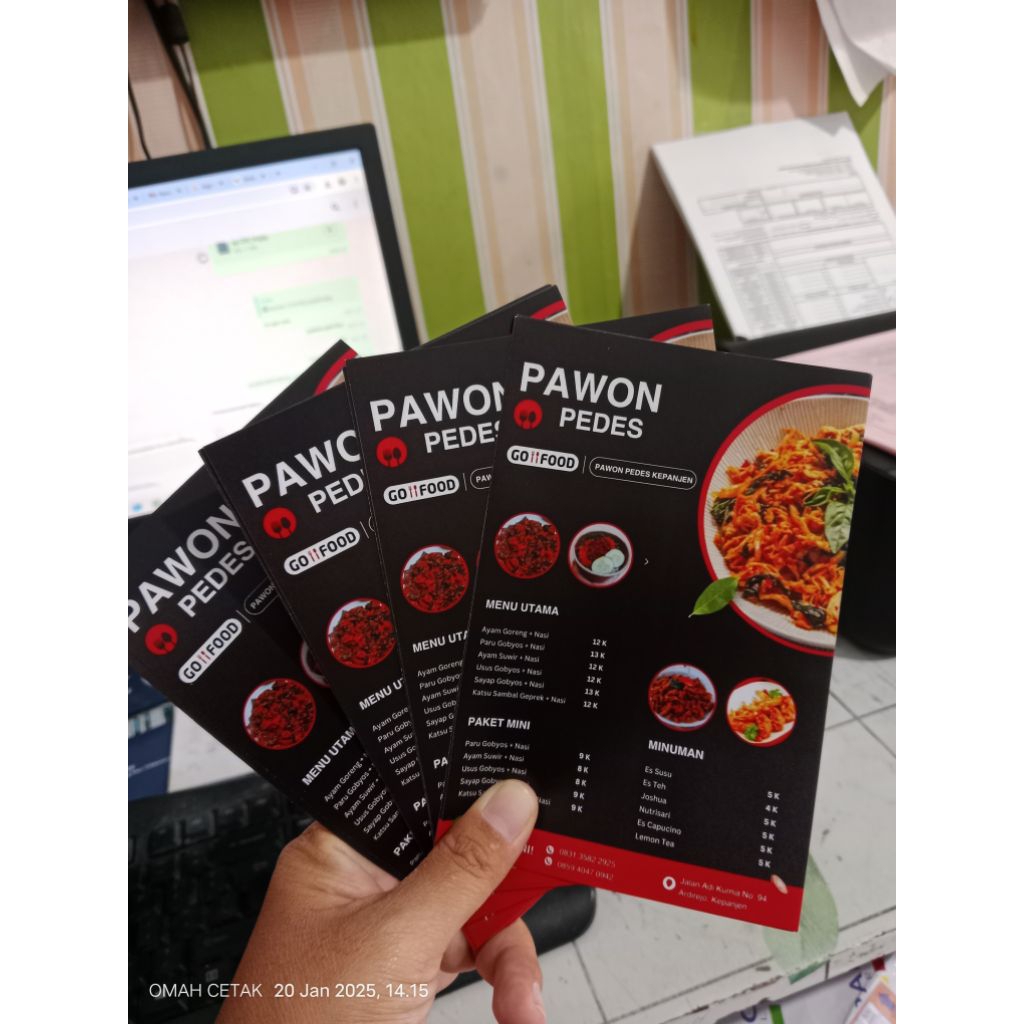 Cetak Brosur minim 1 Rim