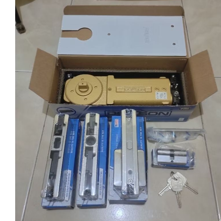 Floorhinge Dekson 84 patch fitting Dekson