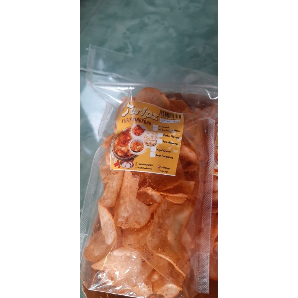 

Kripik Singkong Extra Hot