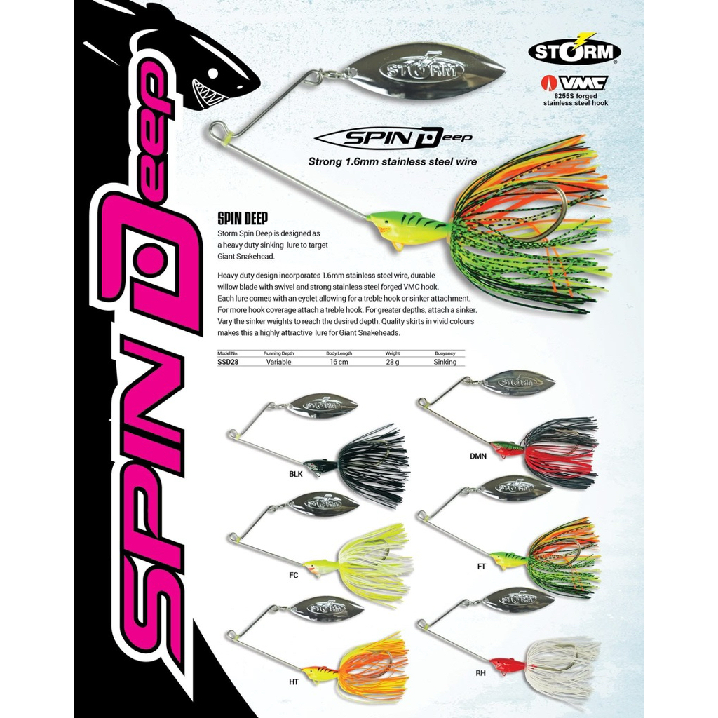 Lure Storm Spin Deep
