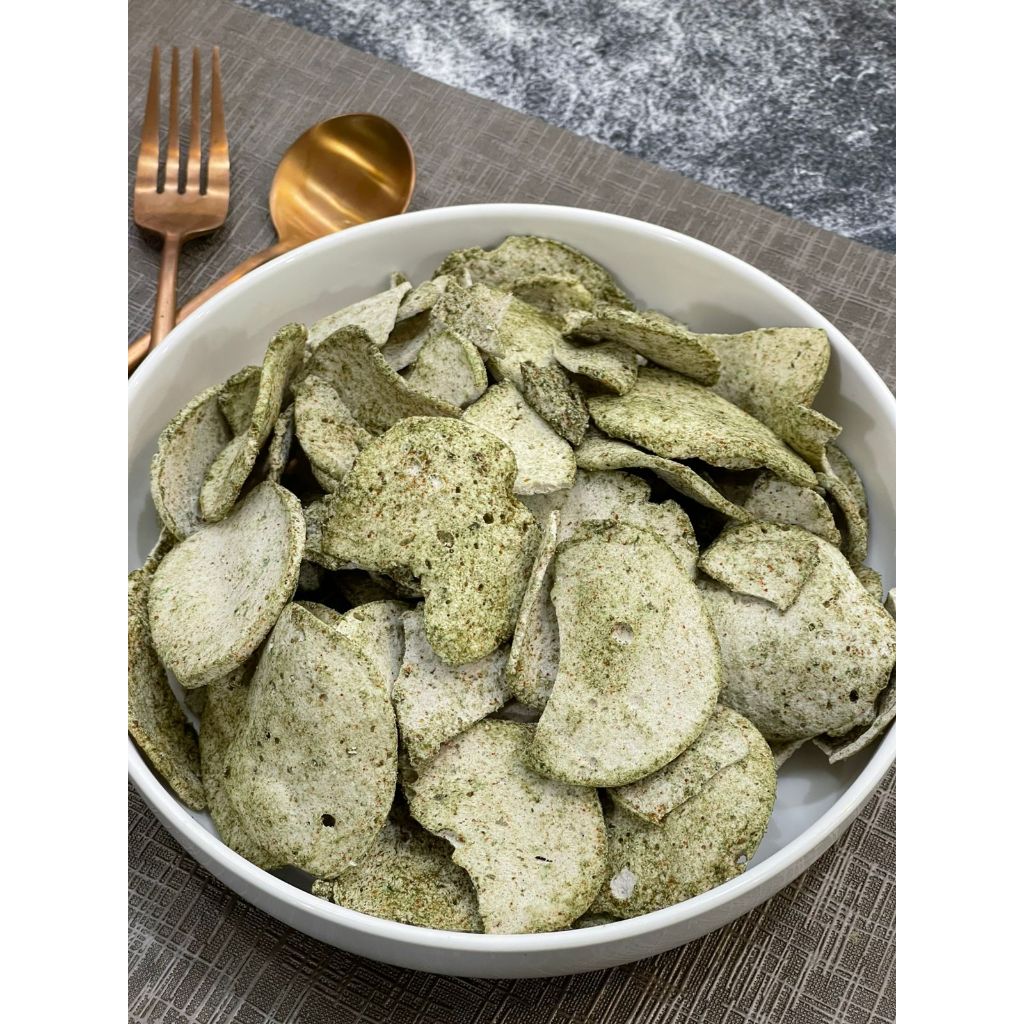 Basreng Pipih Cabe Hijau Ijo 500 gr