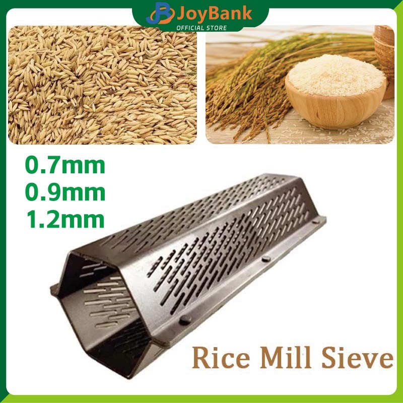 Saringan Mesin Penggilingan Padi Mini 0.7mm/0.9mm/1.2mm untuk Pembersihan Biji Padi pada Mesin Gilin