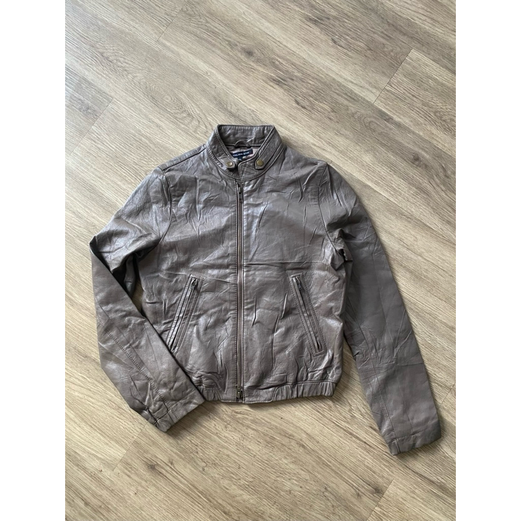 ATELIER SAB BOMBER LEATHER JACKET | CASUAL | OUTER| BIKER