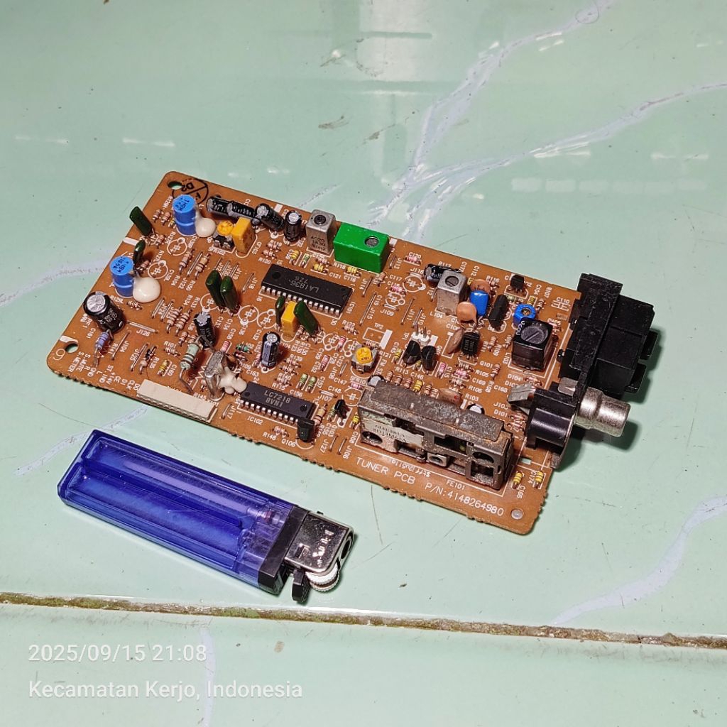 kit module radio tuner FM/AM cabutan original bekas belum ditest