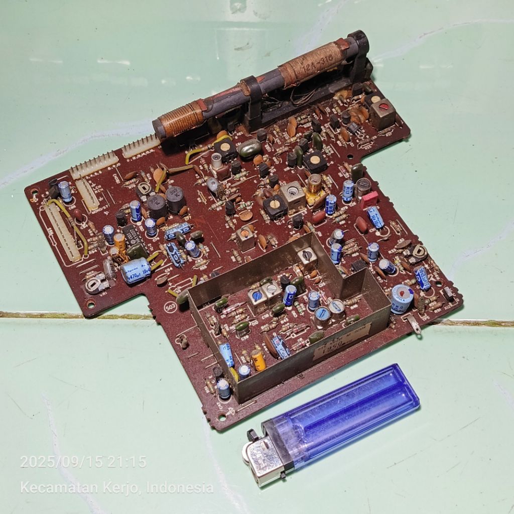 kit module radio tuner FM/AM cabutan radio JVC original bekas belum ditest