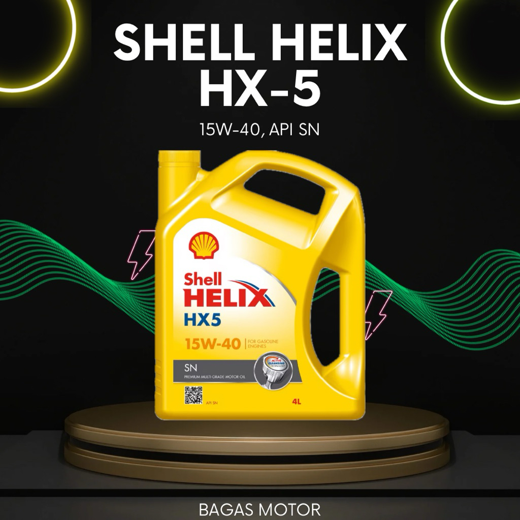 Oli Mesin Mobil Shell Helix HX5 15W-40