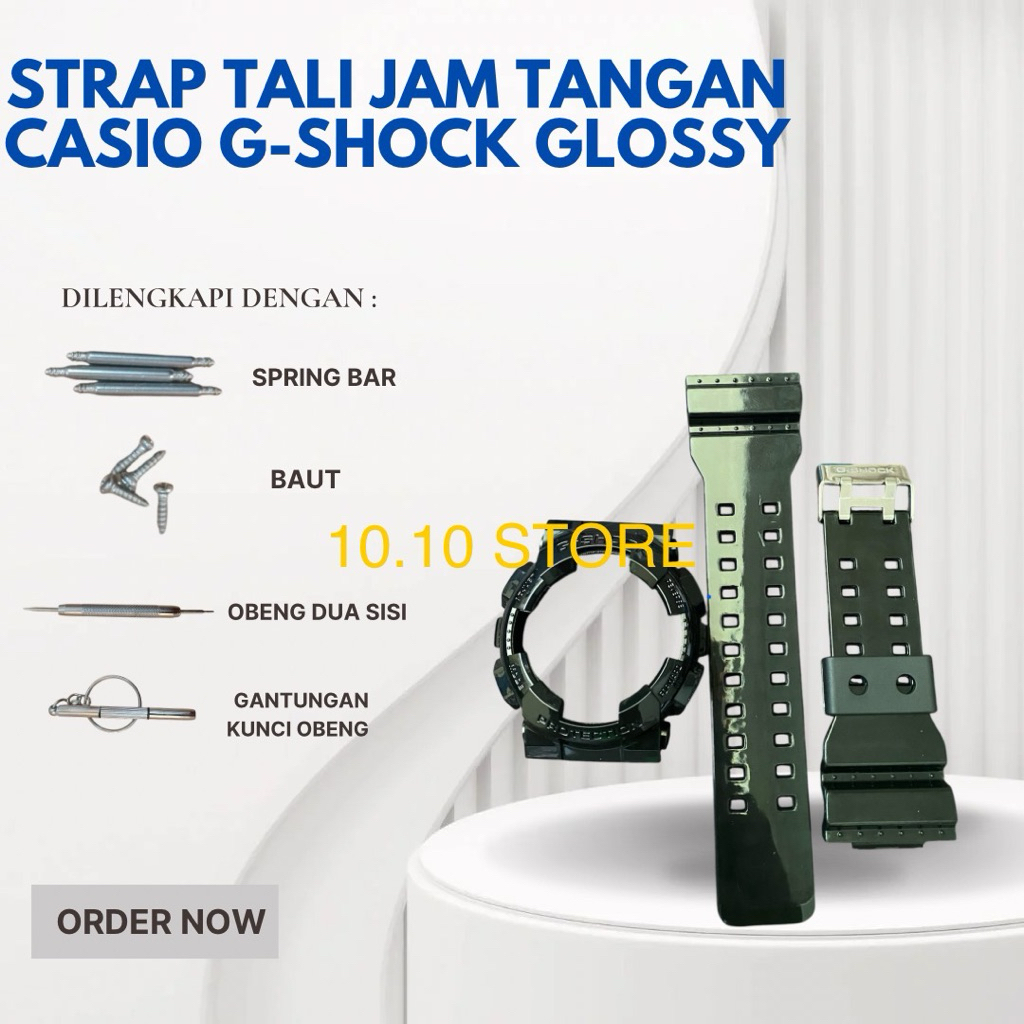 TALI RUBBER BAND BEZEL STRAP CASE GA100 GA110 GD100 GD120 GAX100 Bezel BESEL original Casio G-Shock 