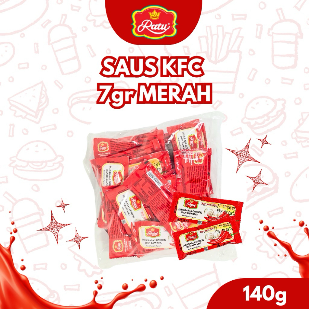 

SAUS KFC MERAH KEMASAN 140 GRAM