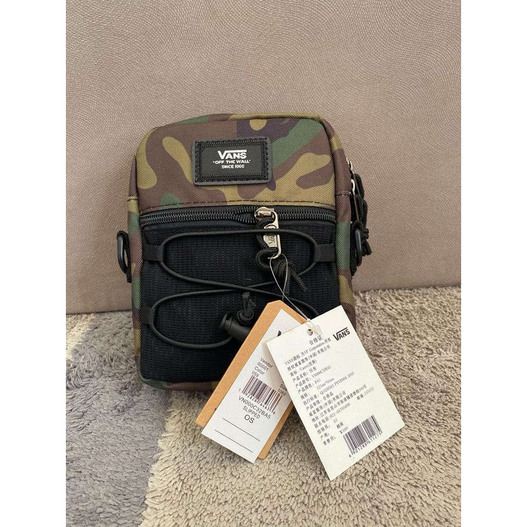 Tas Selempang Pria Vans Men’s Sling Bag Army Baru Murah BNWT