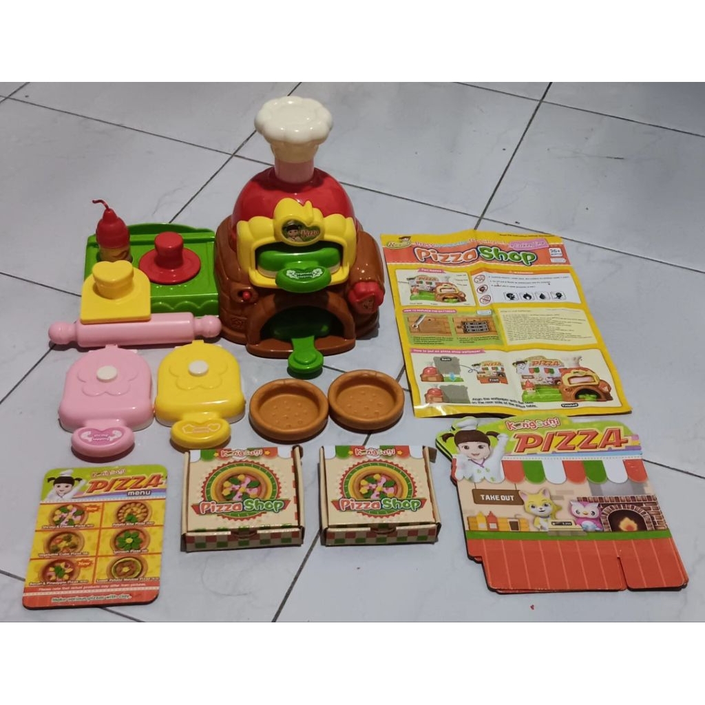 kongsuni pizza shop ori bekas preloved very good condition