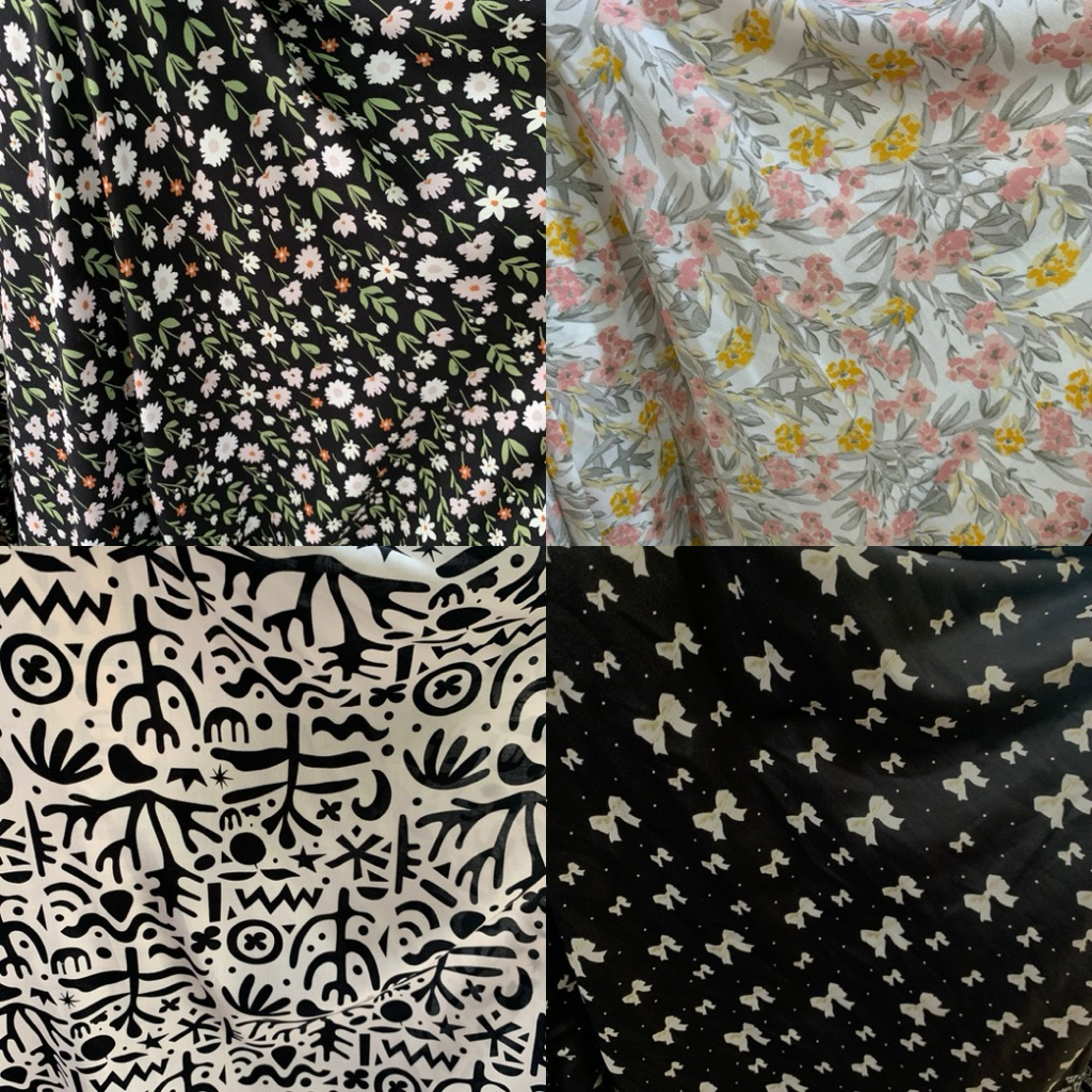 Kain Katun Rayon Viscose Premium | katun rayon | rayon motif | Rayon premium | Daster | Kemeja | Piy