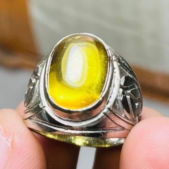 Akik permata yakut kuality catam super Crystal top cincin permata akik