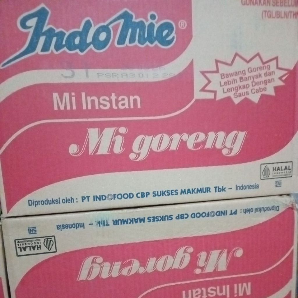 

INDOMIE GORENG 1 KARTON