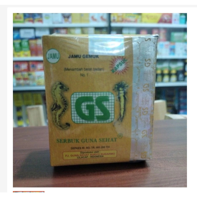 kapsul gemuk badan gs