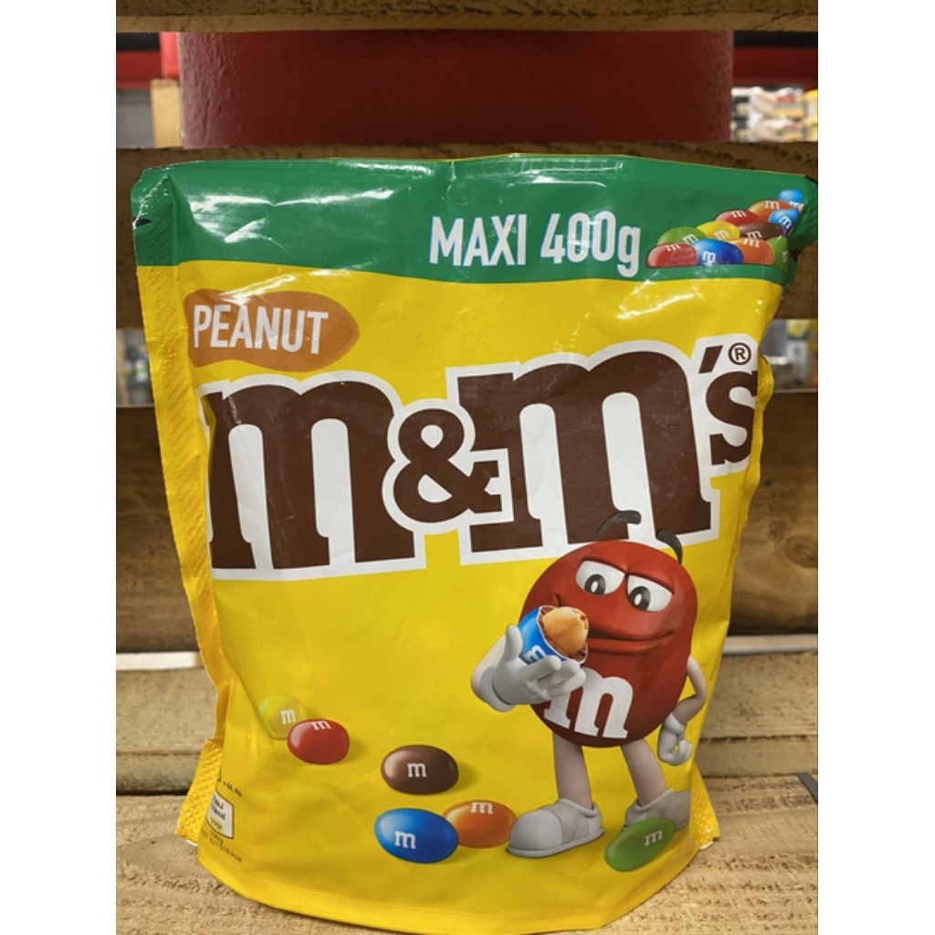 Coklat M&M's Peanut 400g Eropa