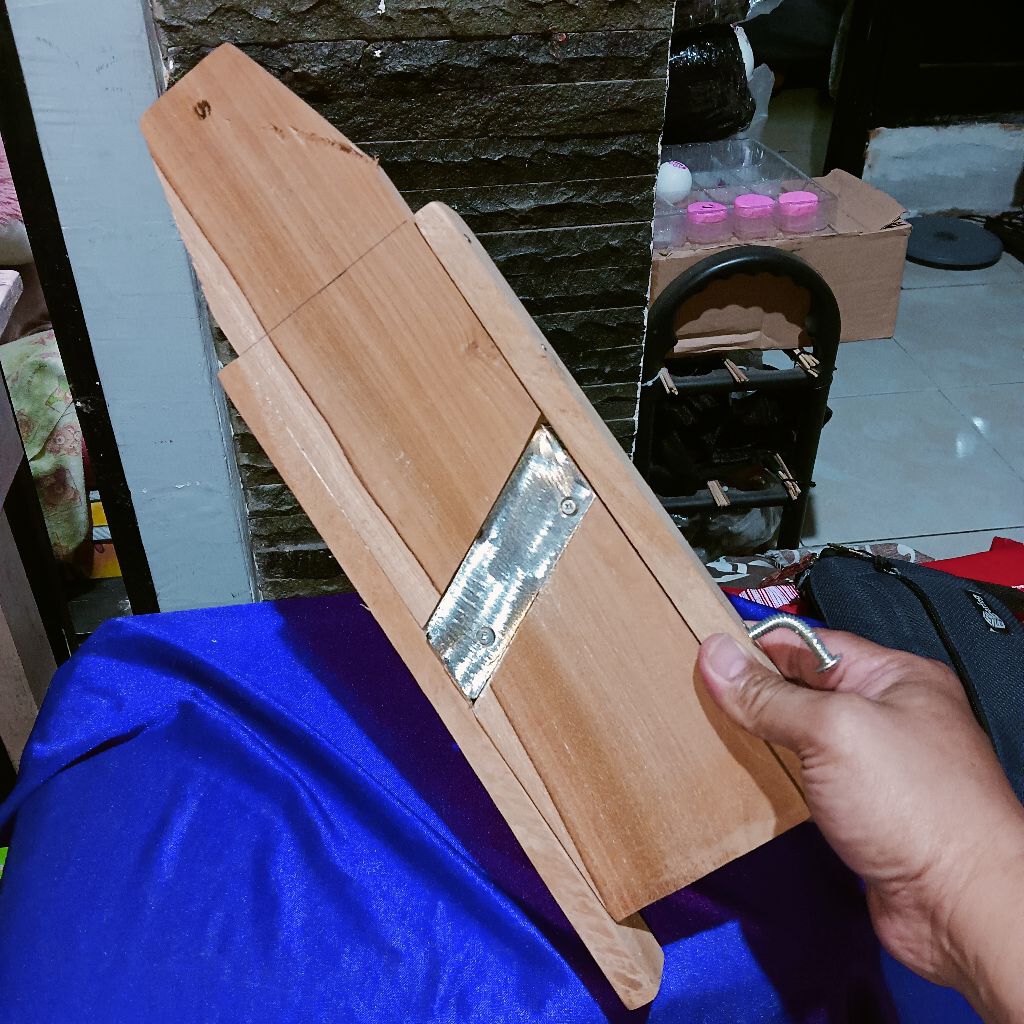 Alat Pembuat Keripik Tipis || Alat Pengiris Pemotong Ketela Pisang Talas Kentang Ubi Kualitas Bagus