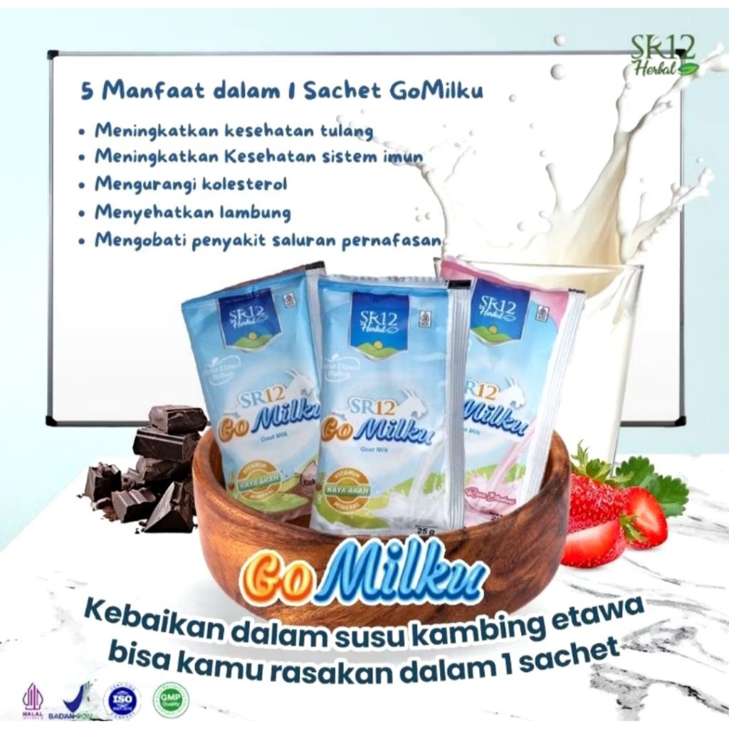 

SR12 GOMILKU SUSU KAMBING ETAWA PREMIUM KEMASAN SACHET