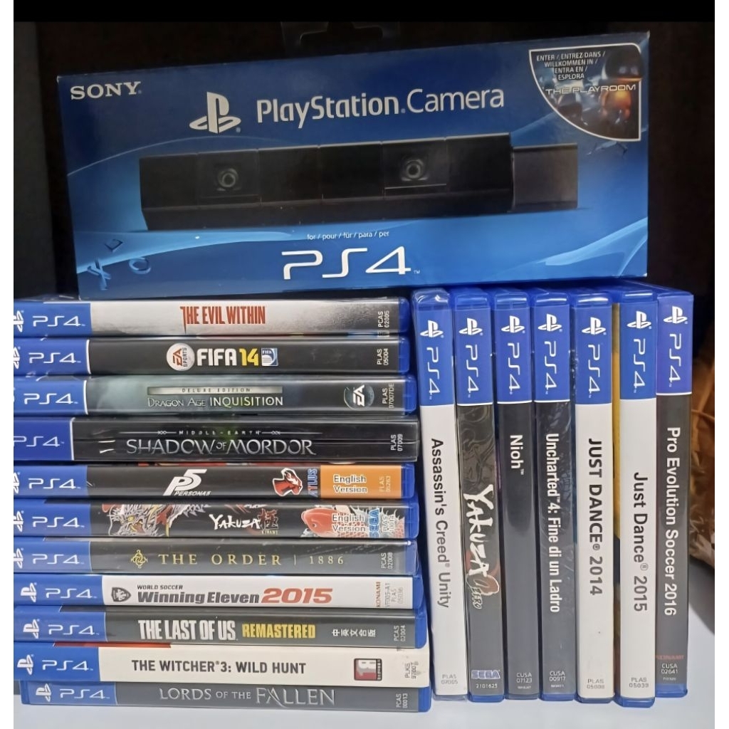 BD PS4 SECOND LIKENEW + KAMERA BORONGAN