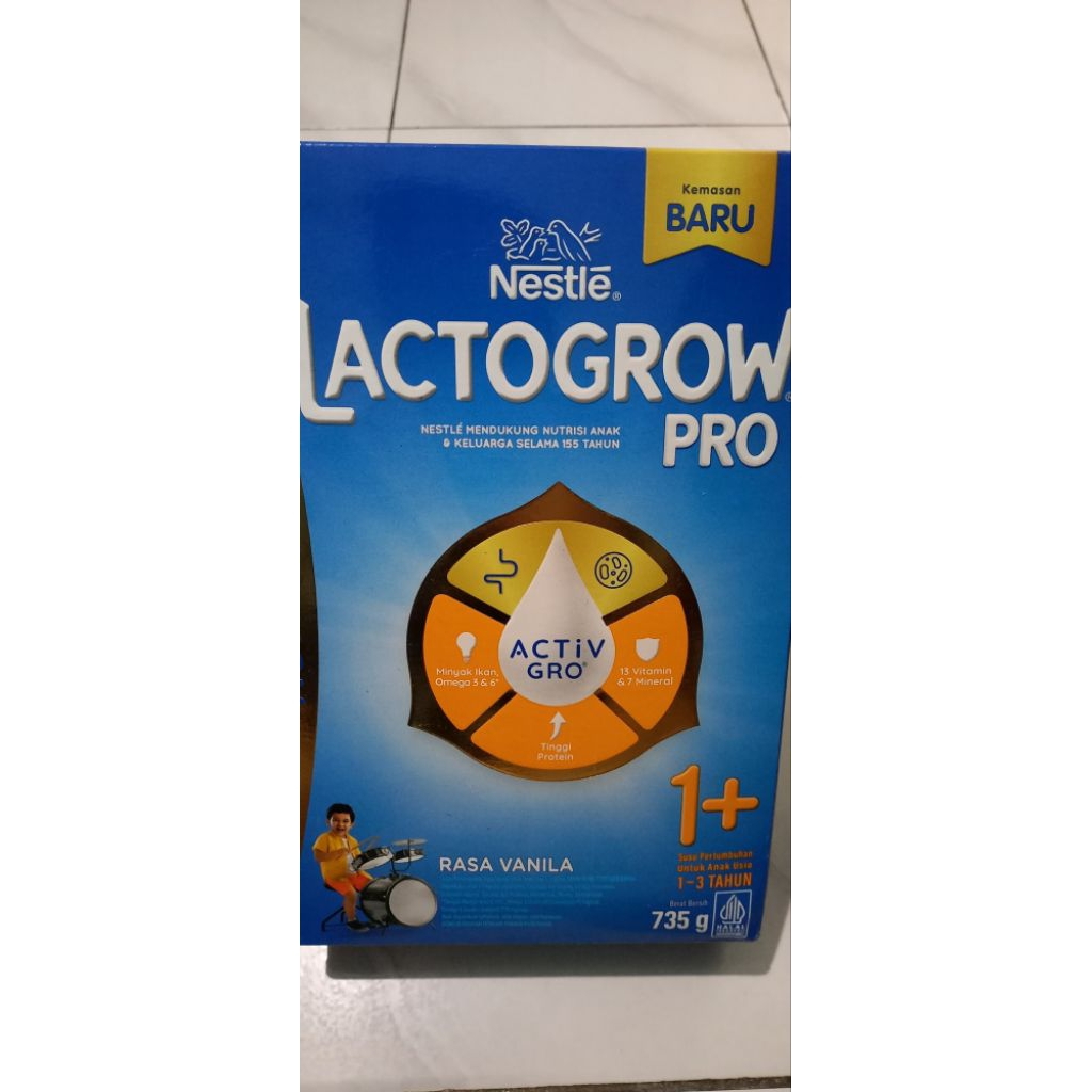

Susu Lactogrow Pro 1+ Tahun 735gr