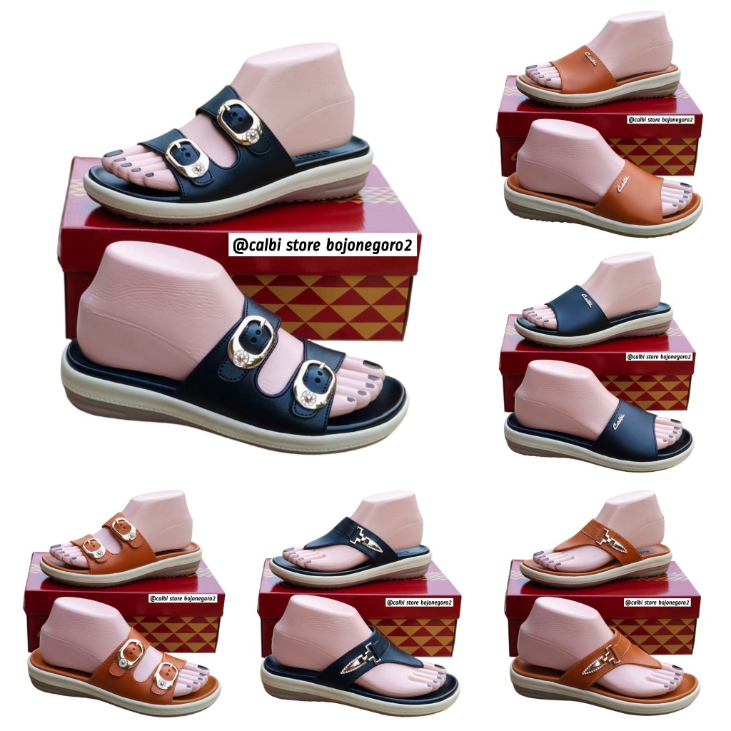 (( READY STOK TERBARU )) SANDAL CALBI ORIGINAL MODEL JEPIT - SELOP SIMPLE & CASUAL