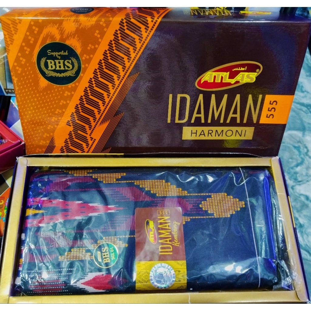 SARUNG  ATLAS  IDAMAN MOTIF  BHS