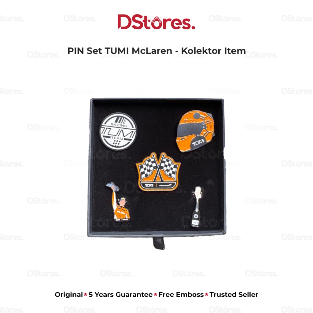 PIN Set TUMI McLaren - Kolektor Item