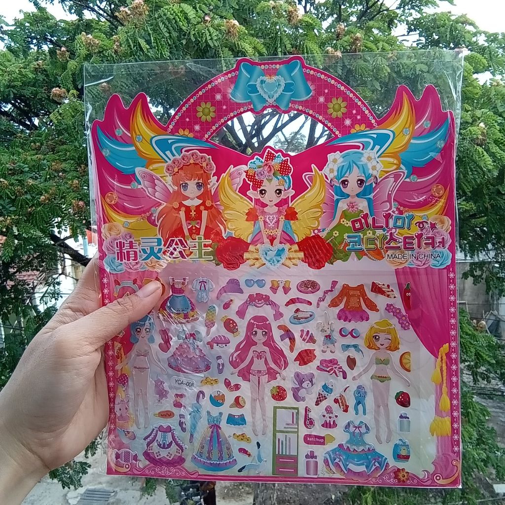 

sticker bp tas jumbo / sticker tempel / mainan sticker anak
