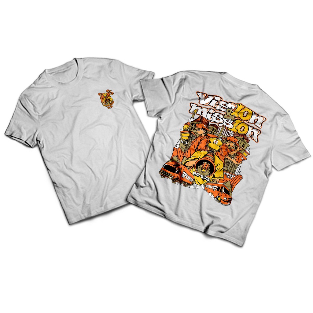 Kaos SPX Campaign VISSION MISSION 10.10 Adem Unisex Cotton