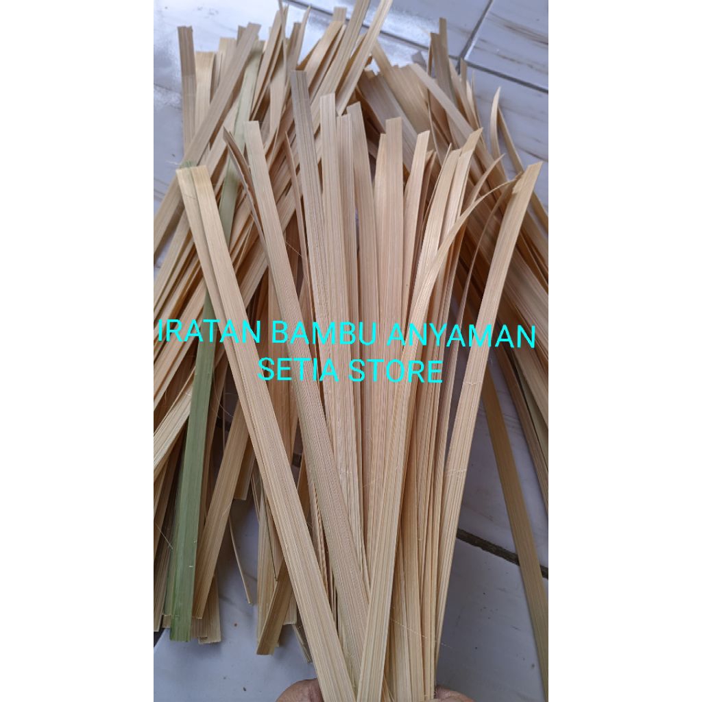 IRATAN BAMBU ANYAMAN / ARAY BAMBU IRATAN TIPIS"SETIA STORE"