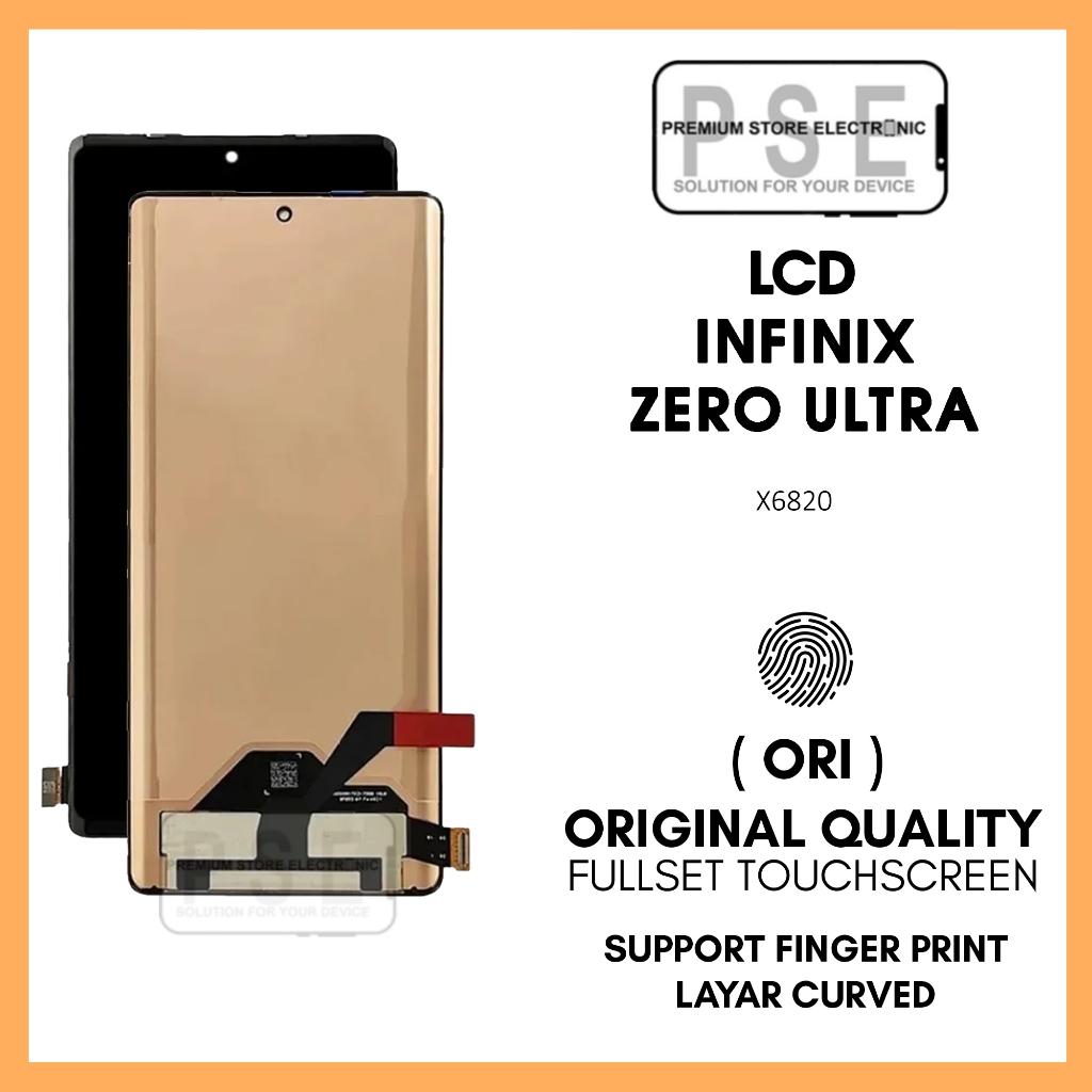 Terlaris !!! LCD Infinix Zero Ultra / X6820 - Finger Print Fullset Touchscreen