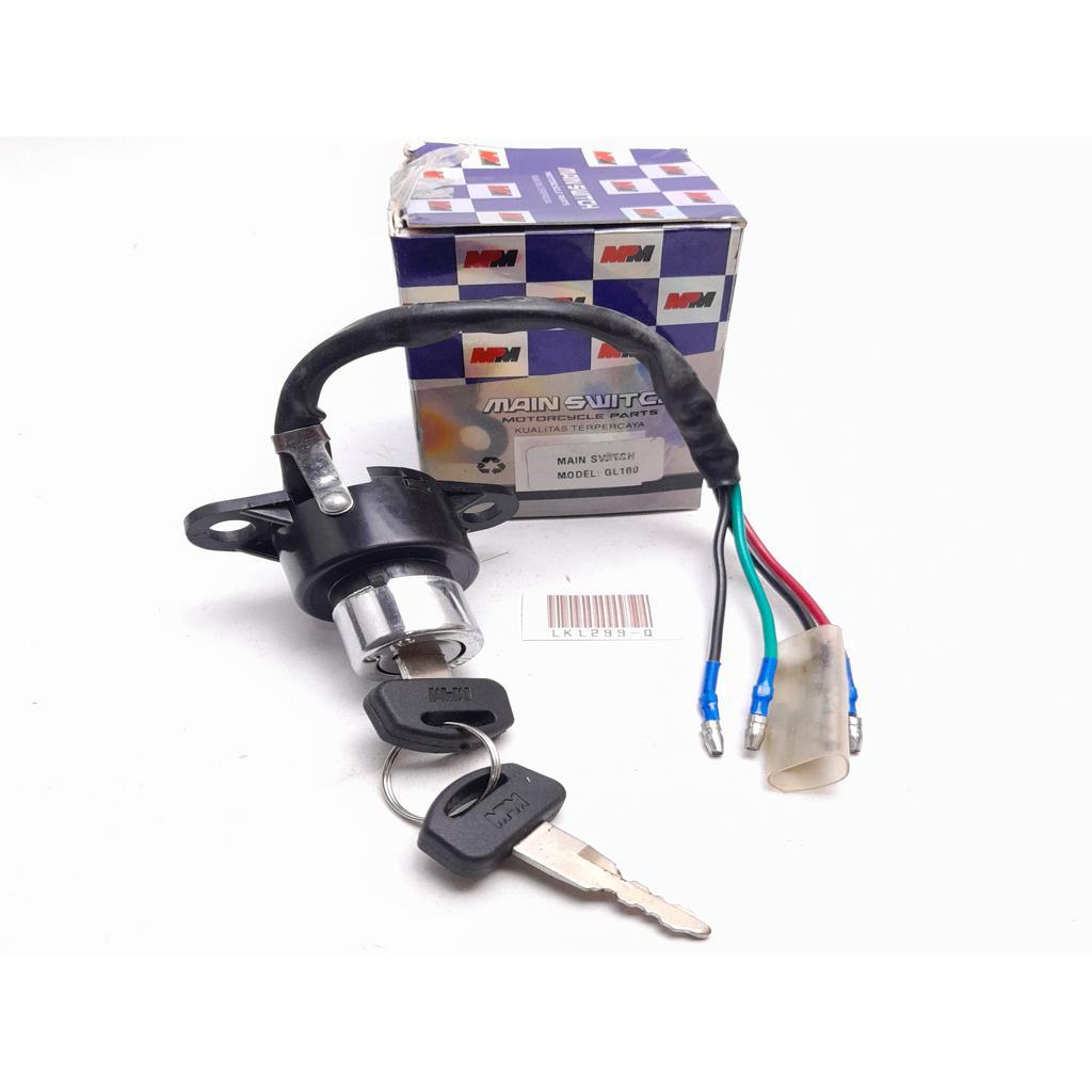 HONDA GL100 SUBTITUSI C70 MODIF CDI KUNCI KONTAK KABEL 4