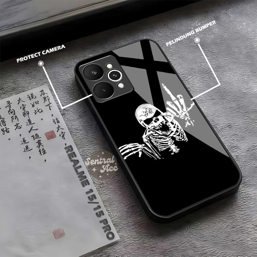 Case Kaca Realme 15 5G/Realme 15 Pro 5G Case Hp Untuk Realme 15 5G /Realme 15 Pro 5G Casing Hp Untuk