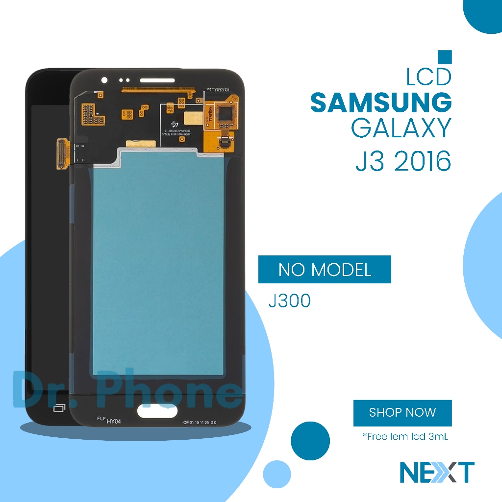 LCD Samsung J3 2016 / J300 - Fullset Touchscreen