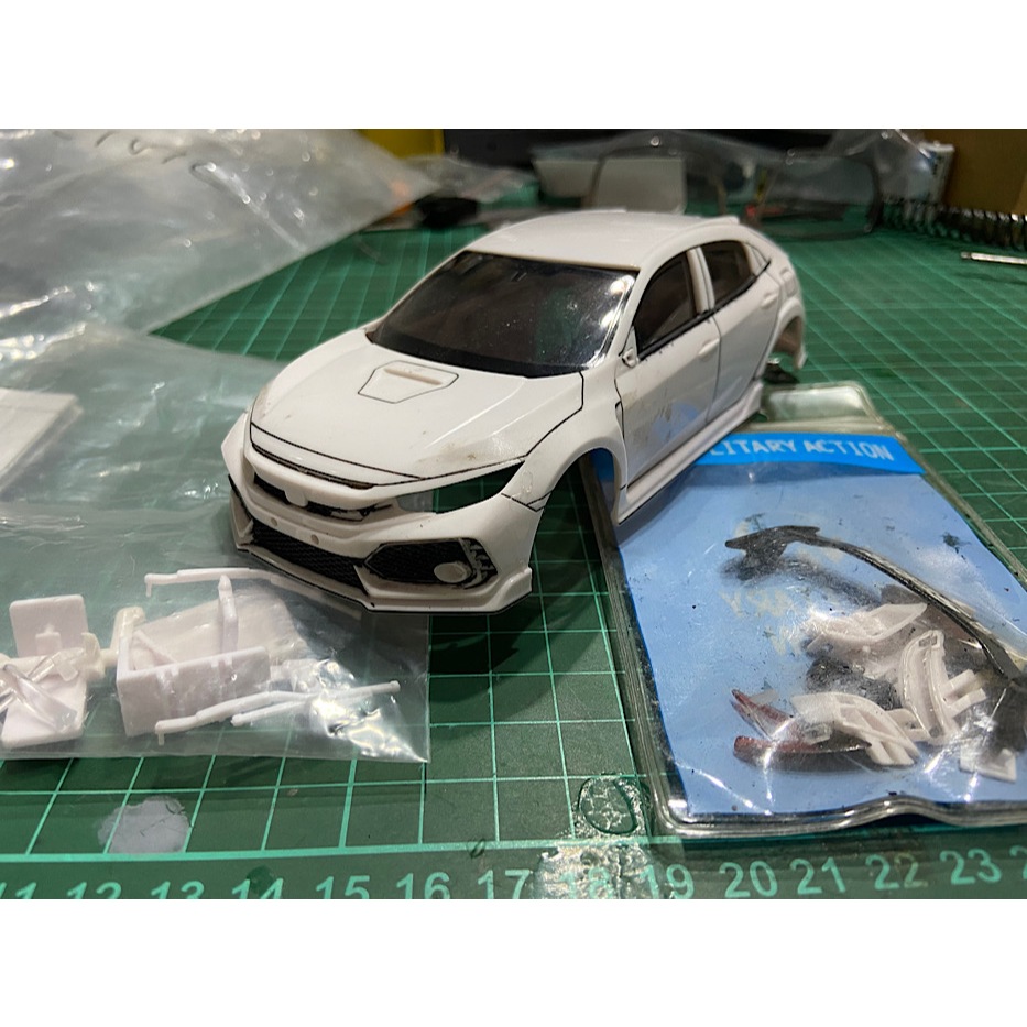 Body Kyosho Mini Z Honda Civic Type R Mini RC 1/28 MZN194 not WLtoys K989