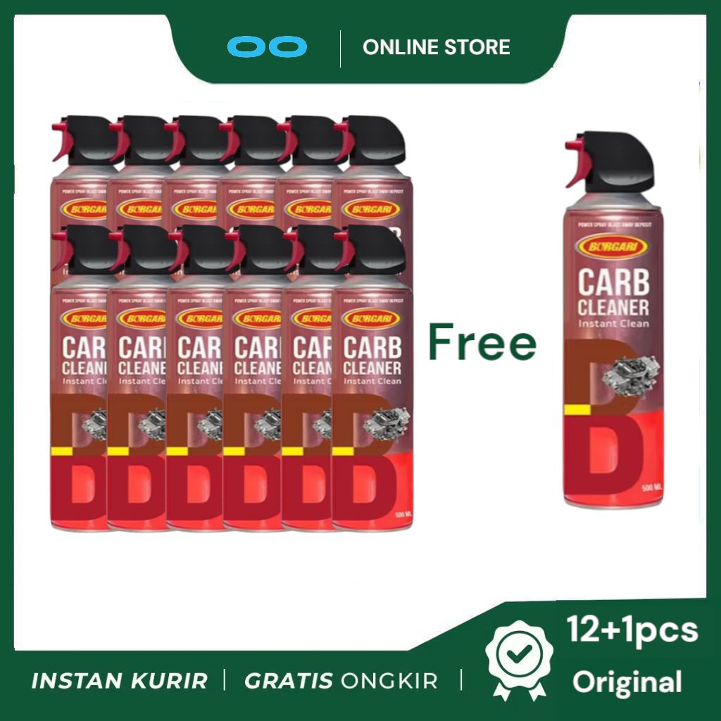 BURGARI CARB CLEANER 500ML